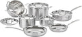 Cuisinart 12-Piece MultiClad Pro Triple Ply Stainless Stainless Steel Pots and by Cuisinart