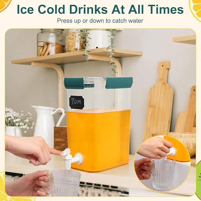 Mumufy 3 Set Plastic Drink Dispensers - Image 5