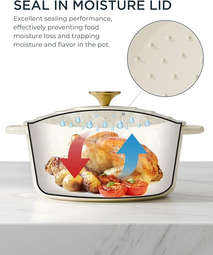 Enameled Cast Iron Dutch Oven - Image 3