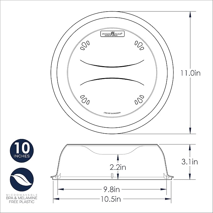 Nordic Ware Deluxe Plate Cover - Image 5
