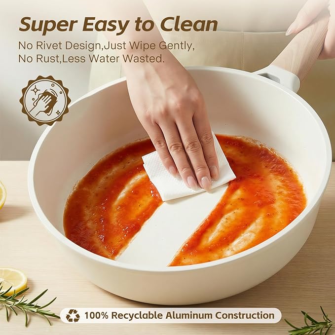 Ceramic Nonstick Frying Pan - Image 3