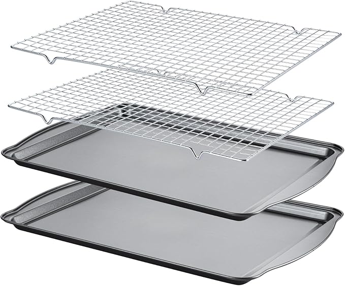 Baking Sheet with Cooling Racks by Gymdin