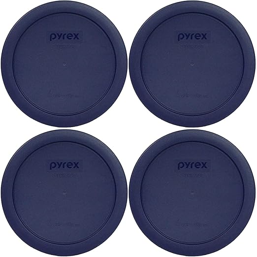 Pyrex 7201-PC 4 Cup Blue Food Storage Replacement Lid by Pyrex