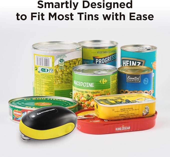 Kitchen Mama One-To-Go Electric Can Opener: One Touch, Auto Stop, Smooth Edge - Image 6