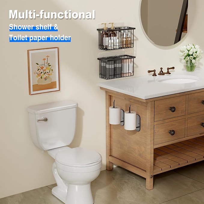 Mustorn 4 Pack Adhesive Cabinet Door Organizer, Lid Organizers Inside Cabinet - Image 5