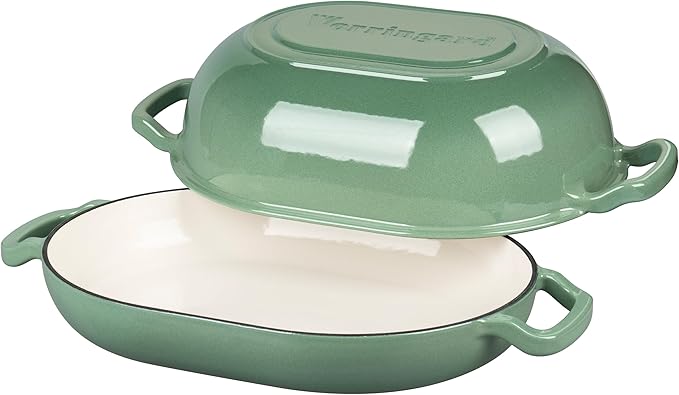 VORRINGARD Enameled Cast Iron Sourdough Bread Oven, Dutch Oven, Loaf Cast Iron - Image 5