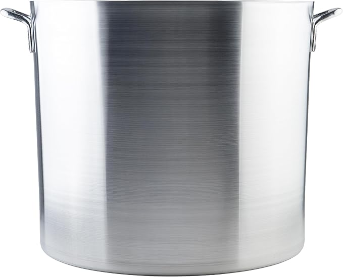 Winco Heavy-Duty Aluminum Stock Pot, 100 Quart - Image 2