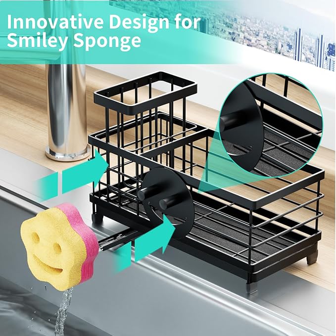 HapiRm Sponge Holder for Kitchen Sink - Image 2