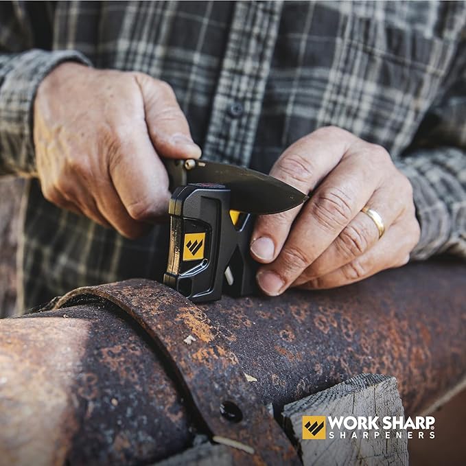 Work Sharp Portable Pivot Knife Sharpener, WSEDCPVT EDC Black - Image 6