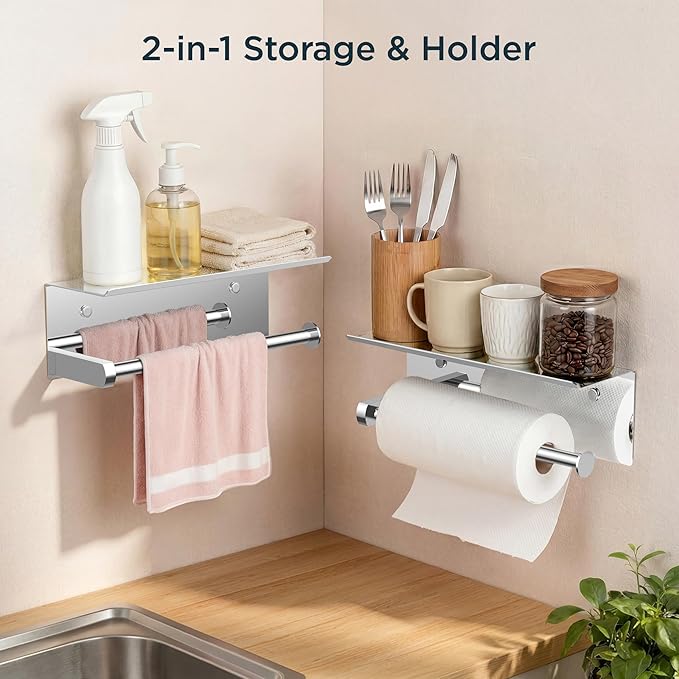 FORIOUS Paper Towel Holder - Image 2