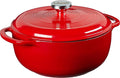 Lodge 4.5 Quart Enameled Cast Iron Dutch Oven by Lodge