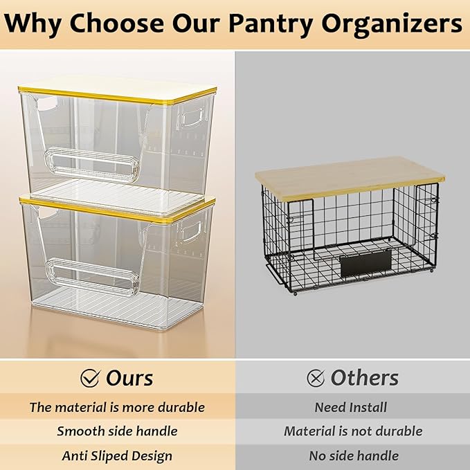 Delamu 2 Set Pantry Organizers and Storage, Trash Bag Dispenser - Image 6