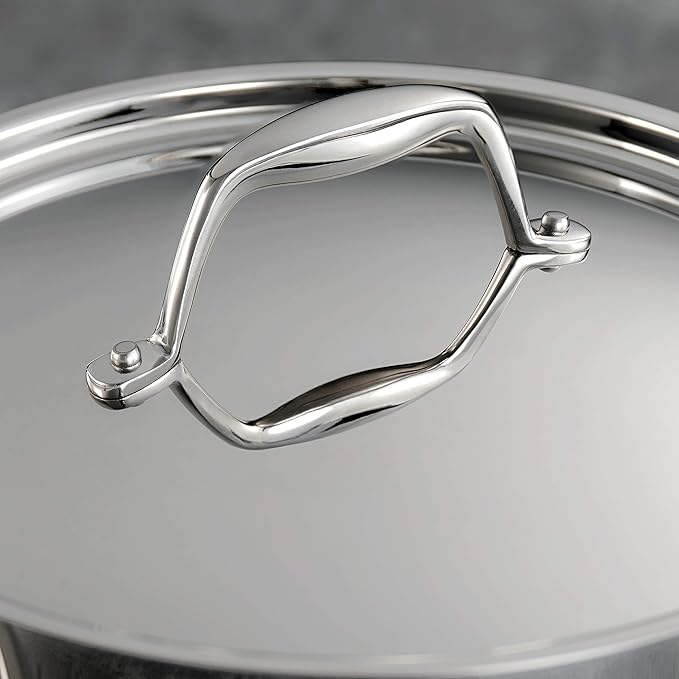 Tramontina Signature Tri-Ply Clad Stainless Steel 8-Quart Stock Pot - Image 5