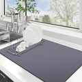 WISELIFE Dish Drying Mat Super Absorbent Drying Mat Large Dish Drying Mats by WiseLife