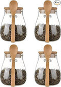 Airtight glass jar storage container by DNIENKGE
