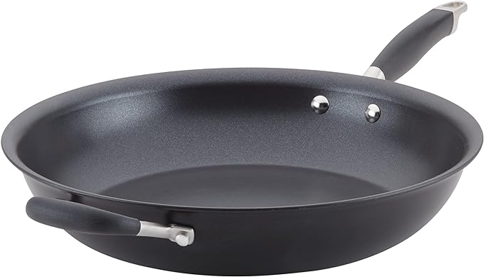 Anolon Advanced Home Hard Anodized Nonstick Frying Pan, 14.5 Inch – Large by Anolon