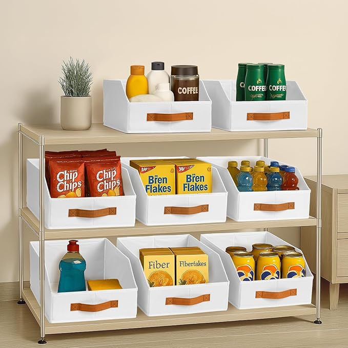 Homsorout Fabric Storage Bins for Organizing - Image 9