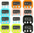 12 Pack Multi-Function Electronic Timer, Learning Management, Suitable by Unknown