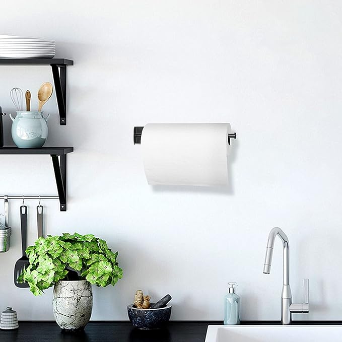 Kitchen Magnetic Stainless Steel Paper Towel Holder - Image 6