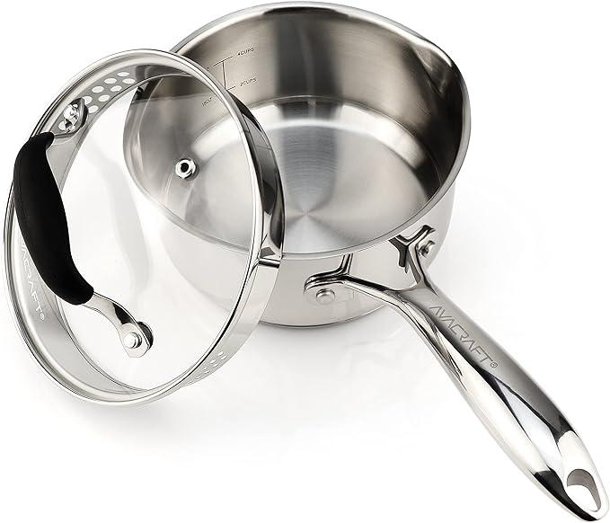 AVACRAFT Stainless Steel Saucepan by AVACRAFT