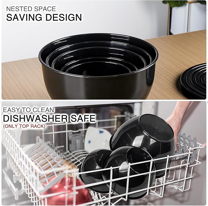 Greentainer Plastic Mixing Bowls - Image 4
