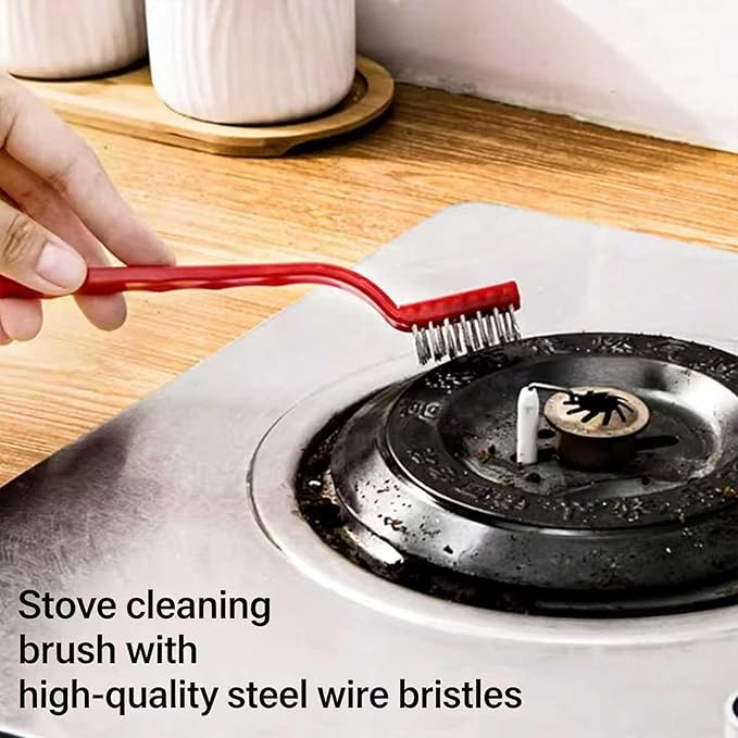 Crevice Cleaning Brush Set, Kitchen Sink Dead Corner, Window Gap, Floor Brush - Image 2