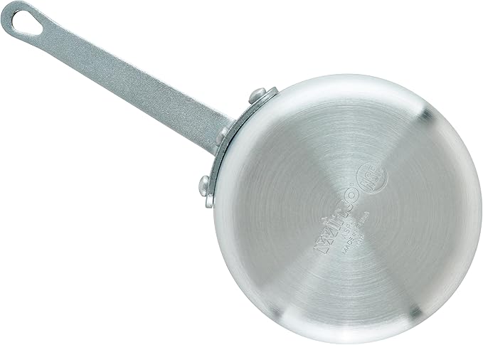 Winco Heavy-Duty Aluminum Tapered Sauce Pan, 1.5 Quart - Image 5