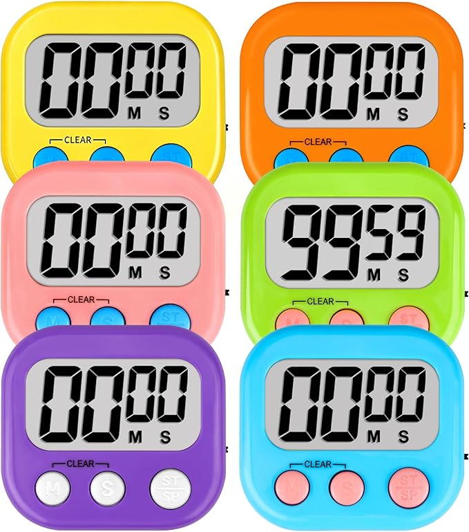 ZILLEEN Classroom Timers for Kids Classroom Magnetic Digital Kitchen Timers for by ZILLEEN