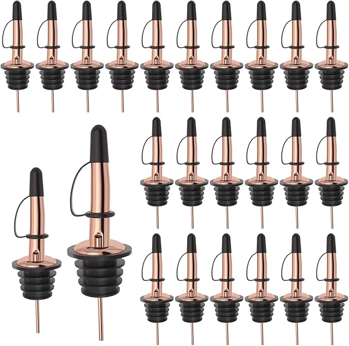 Pafusen 24 Pack Liquor Bottle Pourers, Liquor Pour Spout by Pafusen