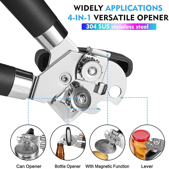 Can Opener Manual Heavy Duty Multifunctional - Image 3