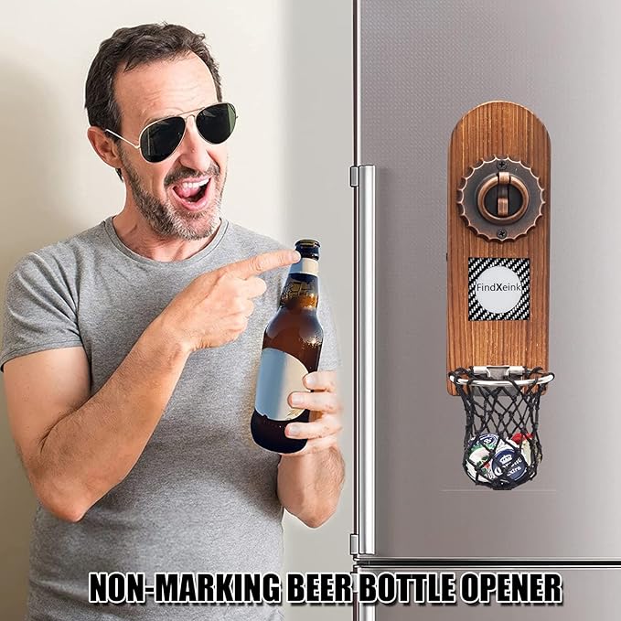 Beer Bottle Openers with DIY Ink Screen, Traceless Bottle Opener Wall Mounted - Image 5