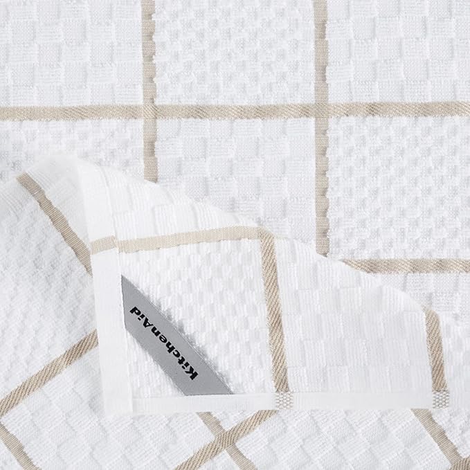 KITCHENAID Quilted Cotton Terry Cloth Oven Mitt, Pot Holder, Kitchen Towel - Image 9