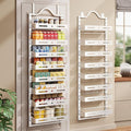 8-Tier Over The Door Pantry Organizer, Large 2 IN 1 Wall Mount or Hanging Spice by FREEXPLOYER