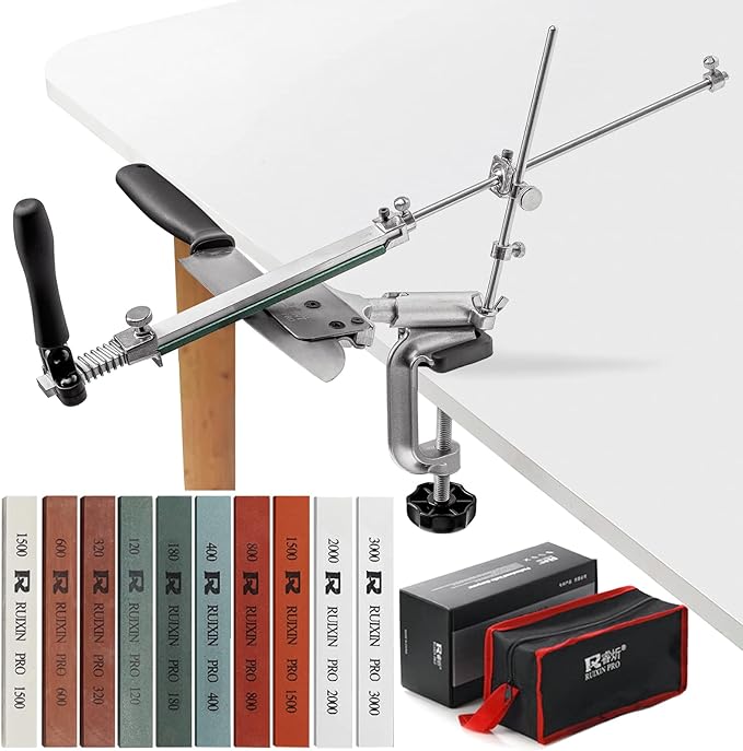 Upgraded RUIXIN PRO RX-008 Professional Knife Sharpener by Moviron