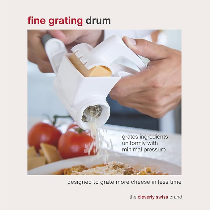 Zyliss Classic Rotary Cheese Grater - Image 3