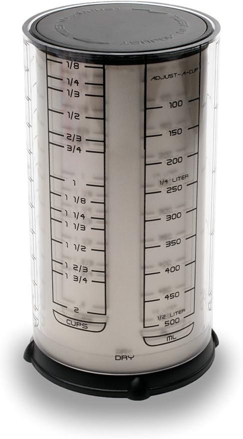 KitchenArt Professional Series 2 Cup Adjust-A-Cup, Champagne Satin, Adjustable - Image 2