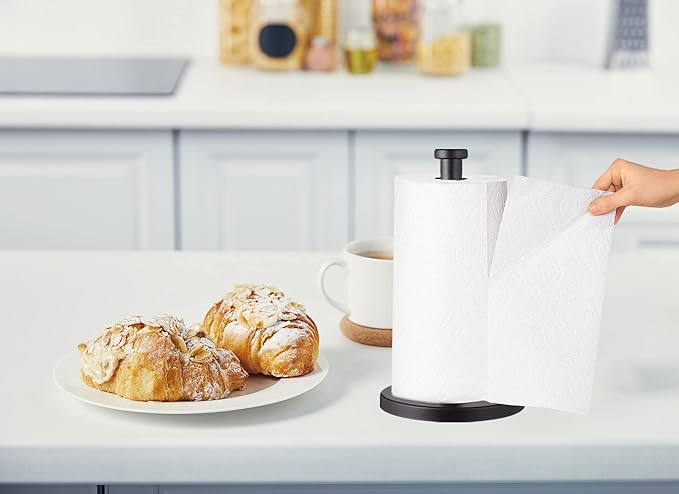 Black Standing Paper Towel Holder - Image 6