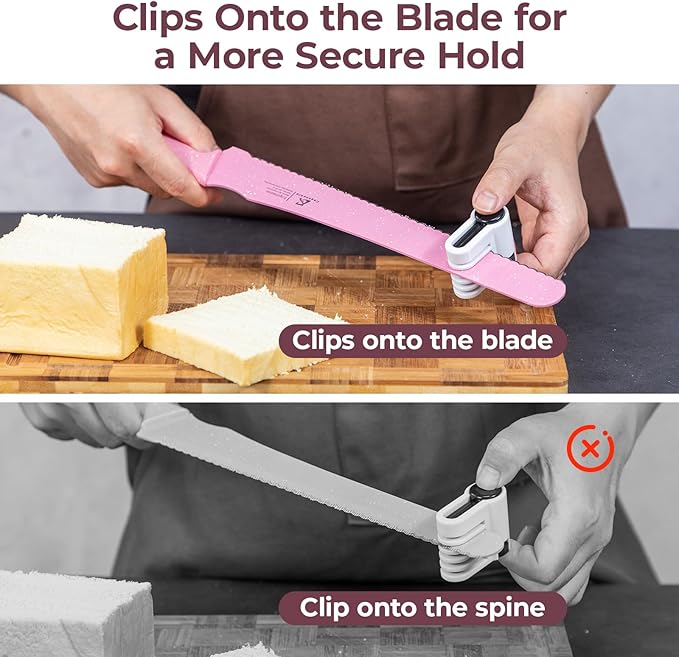 CoquusAid Upgrade Bread Knife for Homemade Bread, World‘s 1st Double Serrated - Image 8