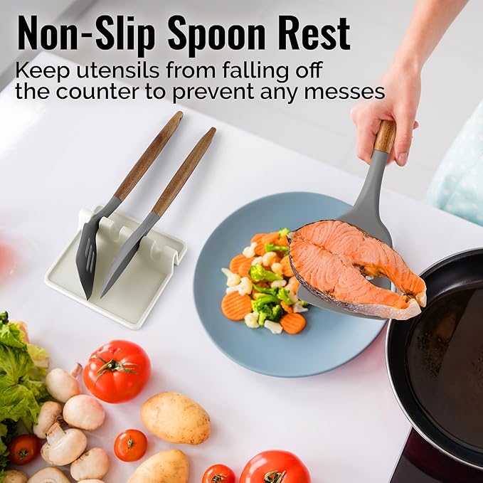 Zulay Kitchen Silicone Utensil Rest - Image 4