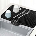 GUUKIN Dish Drying Mat, 17.7" x 11.8 " Drying Matt Kitchen Counter, Non-Slip by GUUKIN