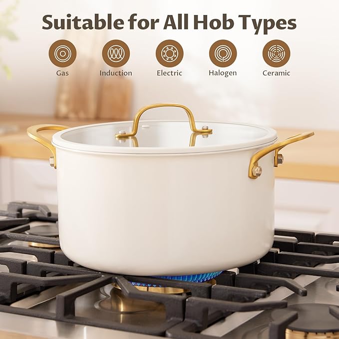BEZIA 6 QT Stainless Steel Stockpot - Image 6