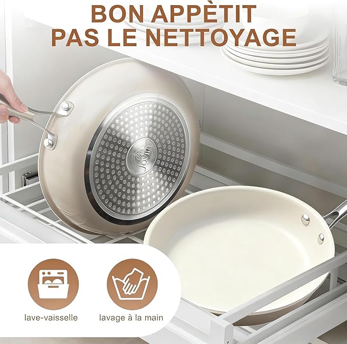 9.25 Inch Ceramic Nonstick Frying Pan - Image 8