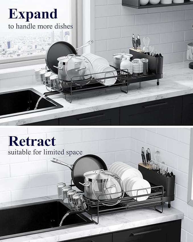 Kitsure Large Dish Drying Rack - Image 4