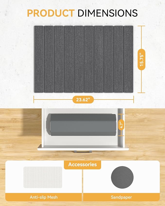 Yofidra Large Stone Dish Drying Mat - Image 8