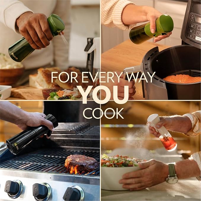 FLAIROSOL OLIVIA SIGNATURE Advanced Kitchen Oil Sprayer Technology, Fine Mist & - Image 8