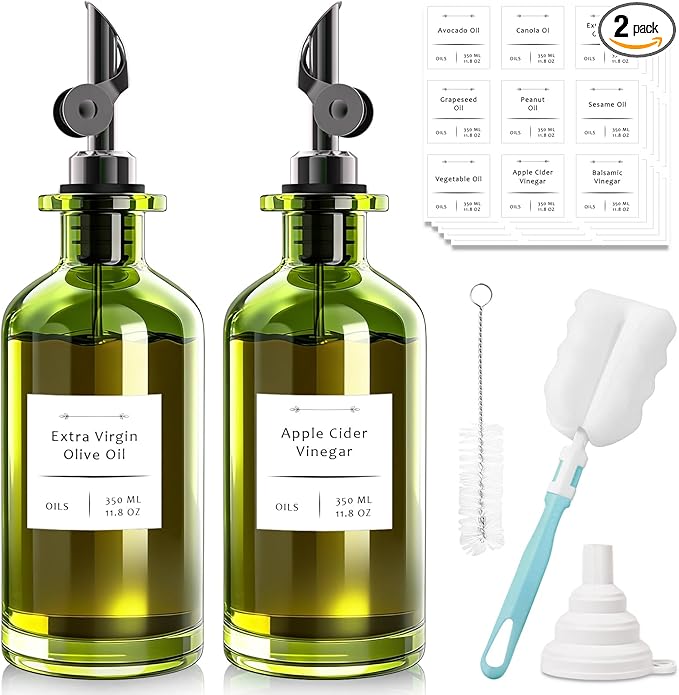 COOLMI Oil Dispenser for Kitchen - 12oz/350ml by COOLMI
