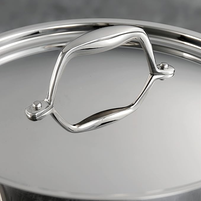Tramontina Signature Tri-Ply Clad Stainless Steel 4-Quart Sauce Pan - Image 7