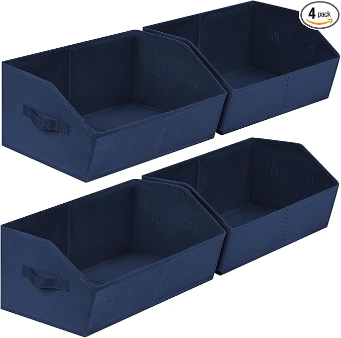 Homsorout Closet Baskets for Shelves Trapezoid by Homsorout