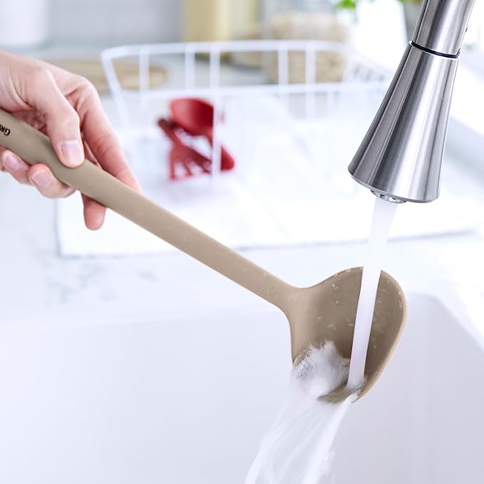 GreenPan Silicone Ladle, Soup Mixing Stirring Serving, Cooking Kitchen Utensil - Image 5