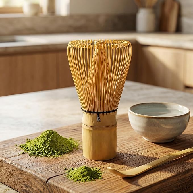 Clay&Fire Matcha Whisk, 2 Pack Handcrafted Bamboo Whisk - Image 8